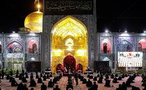 Sham-e Gariban ceremony held in Imam Reza (AS) holy shrine